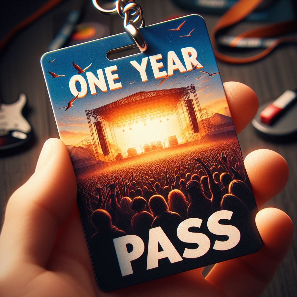 1-Year Pass (4 Tickets) for all concerts produced by Noah Assad Value: $8KStarting Bid: $4K